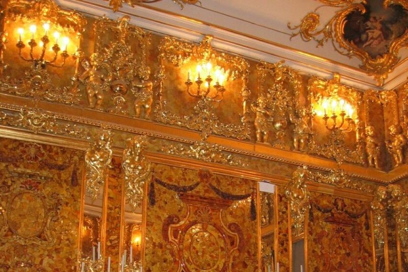 Экскурсия в Янтарную комнату (Пушкин)